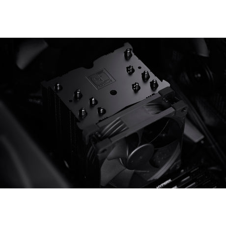 Noctua nh-u9s chromax.black cpu-koeler (zwart, 4-pins pwm fan-connector)