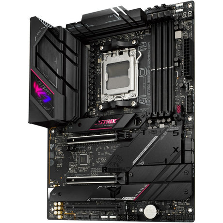Asus rog strix b650e-e gaming wifi socket am5 moederbord (zwart, raid, 2.5 gb-lan, wi-fi 6e, bt, sound, atx)