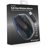 Kensington pro fit wireless full size muis (zwart, 800 - 1600 dpi)