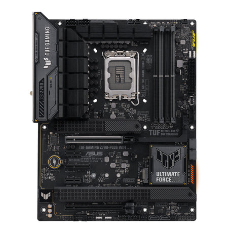 Asus tuf gaming z790-plus wifi socket 1700 moederbord (zwart, raid, 2.5gb-lan, wi-fi 6e, sound, atx)