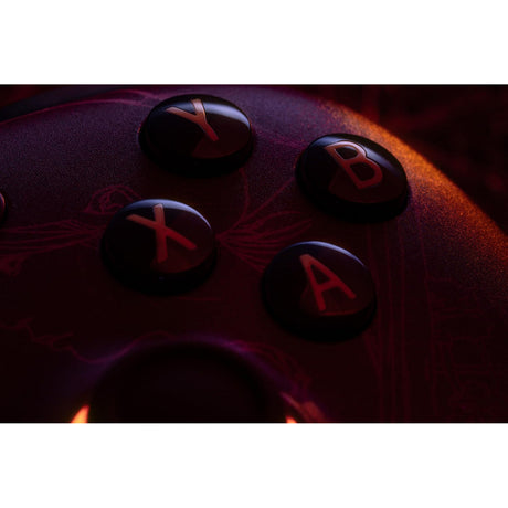 8bitdo ultimate 2 wireless controller - wuchang: fallen feathers (donkerrood, 2.4 ghz bluetooth, usb, pc)