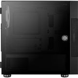 Aerocool atomic v2 mini tower behuizing (zwart | 2x usb-a | window)