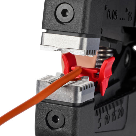 Knipex precistrip16 serie - automatische isolatiestriptang - 195mm - ergonomische handgreep - duits vakmanschap