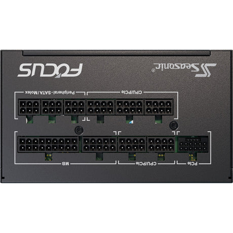 Seasonic focus gx-850-v4 atx3.1 modulaire 850 watt voeding (zwart, 1x 12vhpwr, 3x pcie)