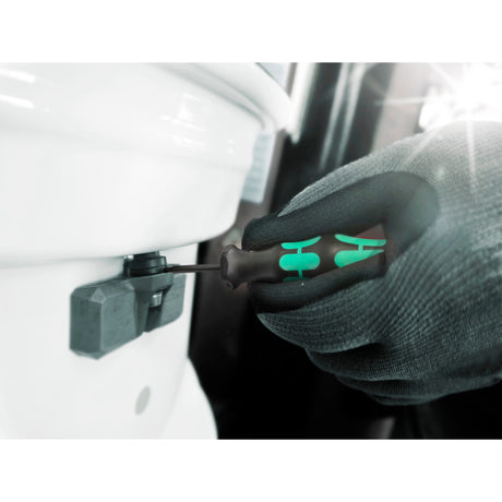 Wera 7440 41 42 kraftform momentschroevendraaierset 0,3-6,0nm (zwart groen, 27-delig, met rapidaptor snelspanboorhouder)