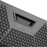 Silverstone rm51 rack behuizing (zwart | 5u | 2x usb-a | 1x usb-c)