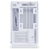 Lian li a3-matx white (wood edition) midi tower behuizing (wit houtkleur | 2x usb-a | 1x usb-c | tempered glass)
