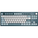 Montech mkey freedom tkl rgb mechanisch toetsenbord (donkerblauw, us lay-out (qwerty), gateron g pro brown, 80% (tkl), hot-swappable, rgb, pbt)