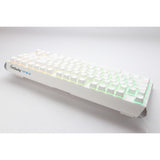 Ducky one 3 classic pure white tkl rgb mechanisch toetsenbord (wit, us lay-out (qwerty), cherry mx silent red, 80% (tkl), rgb leds, double-shot pbt, hot-swappable, quack mechanics)
