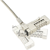 Kensington slim nanosaver 2.0 eq combination laptop lock diefstalbeveiliging (zilver)