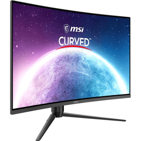 Msi g32cq5p 31.5 curved gaming monitor (zwart, 1x displayport, 2x hdmi, 170 hz)