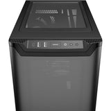 Be quiet! pure base 501 airflow window midi tower behuizing (zwart | 2x usb-a | 1x usb-c | tempered glass)