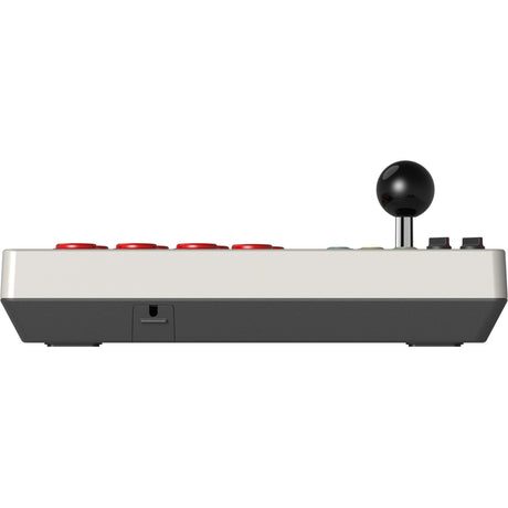 8bitdo arcade stick joystick (grijs, switch 1, switch 2, pc, bluetooth 2.4g usb-c)