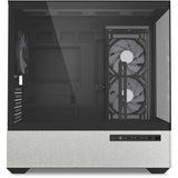 Sharkoon mk7 argb mini tower behuizing (zwart | 2x usb-a | 1x usb-c | rgb | tempered glass)
