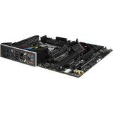 Asus rog strix b650e-f gaming wifi socket am5 moederbord (zwart, raid, 2.5 gb-lan, wi-fi 6e, bt 5.2, sound, atx)