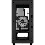 Deepcool cyclops midi tower behuizing (zwart | 1x usb-a | 1x usb-c | window)