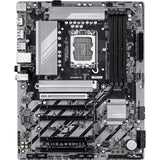 Gigabyte b860 ds3h wifi6e socket 1851 moederbord (zilver zwart, raid, 2.5gb-lan, wi-fi 6e, bt, sound, atx)