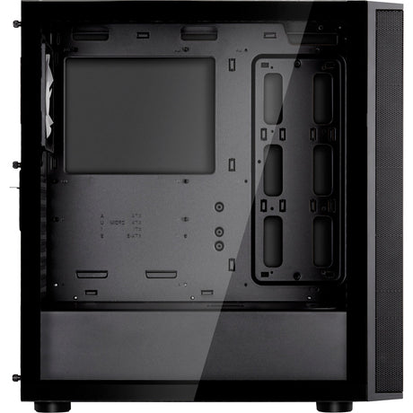 Silverstone fara r1 v2 midi tower behuizing (zwart | 3x usb-a | tempered glass)
