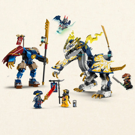 Lego ninjago - rogue's mecha drakenrijder constructiespeelgoed (71843)