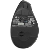 Kensington pro fit ergo my630 eq rechargeable mouse (zwart, 1000 - 2400 dpi, bluetooth, 2.4 ghz)