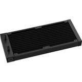 Deepcool lq240 waterkoeling (zwart)