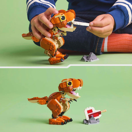 Lego jurassic world - kleine eetster: t. rex constructiespeelgoed (76967)