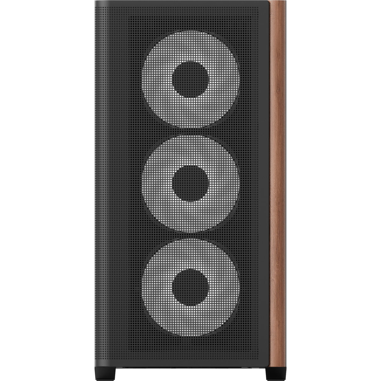 Aerocool b301a mini tower behuizing (zwart | 1x usb-a | 1x usb-c | rgb)