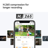 Imou ranger mini – beveiligingscamera – binnencamera – 2k 3mp full hd – draai- en kantelfunctie – slim volgen - slim kleurennachtzicht