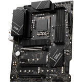 Msi pro z790-p wifi socket 1700 moederbord (zwart, raid, 2.5 gb-lan, wi-fi 6e, bt, sound, atx)