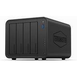 Terramaster f4-425 nas (zwart, 1x 2.5gbe, hdmi, usb)