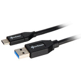 Sharkoon usb 3.1 gen 2-a > usb-c kabel (zwart, 1 meter)