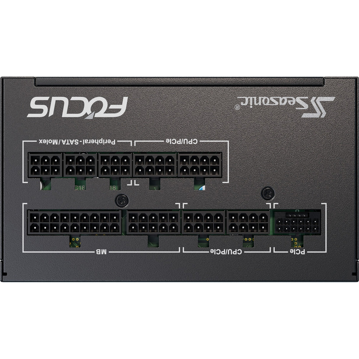 Seasonic focus gx-750-v4 atx3.1 modulaire 750 watt voeding (zwart, 2x pcie)