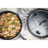 The windmill skillet xl bak- braadpan (zwart, ø 31.5 cm)