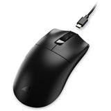 Sharkoon fireglider one gaming muis (zwart, 400 - 12.000 dpi, 2.4 ghz usb)