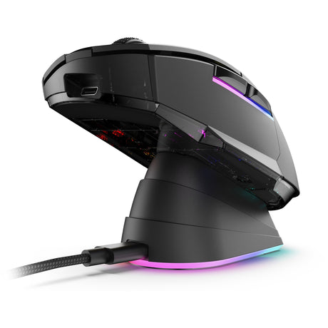 Sharkoon skiller sgm50w gaming muis (zwart, 400 - 6400 dpi, rgb leds)