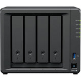 Synology diskstation ds925+ nas (zwart, 2x 2.5gbe lan, 2x usb 3.2 gen 1)
