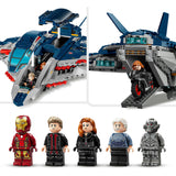 Lego marvel - avengers: age of ultron quinjet constructiespeelgoed (76325)