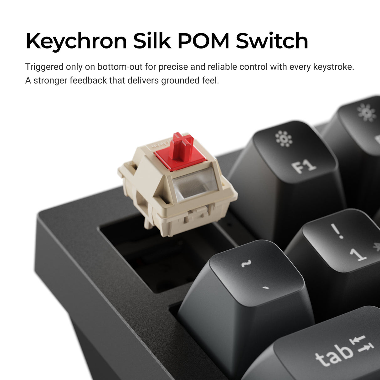 Keychron q3 ultra-m4 8k wireless custom mechanical keyboard (zwart, us lay-out (qwerty), silk pom banana, 80% (tkl), rgb, hot swap, 8k, 2.4 ghz | bluetooth 5.2 | usb-c)