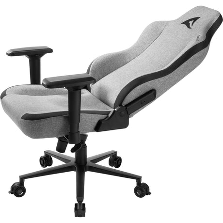Sharkoon skiller sgs40 fabric gamestoel (grijs zwart)
