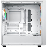Cooler master masterbox 600 midi tower behuizing (wit | 2x usb-a | 1x usb-c | rgb | tempered glass)