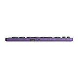 8bitdo arcade controller - transparent purple signature edition (paars transparant, 2.4 ghz bluetooth usb, nintendo switch 1 + 2, pc)
