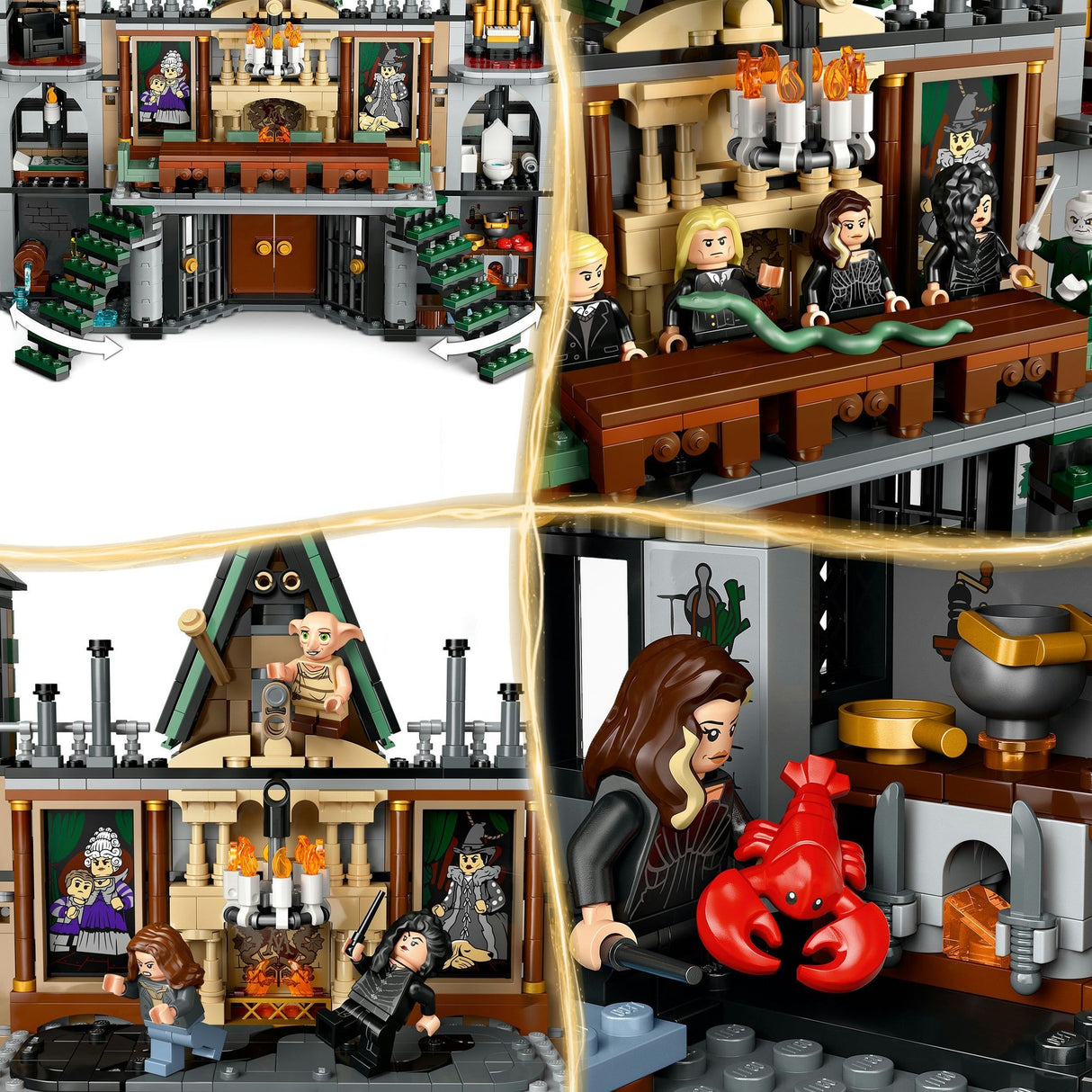 Lego harry potter - villa malfidus constructiespeelgoed (76453)