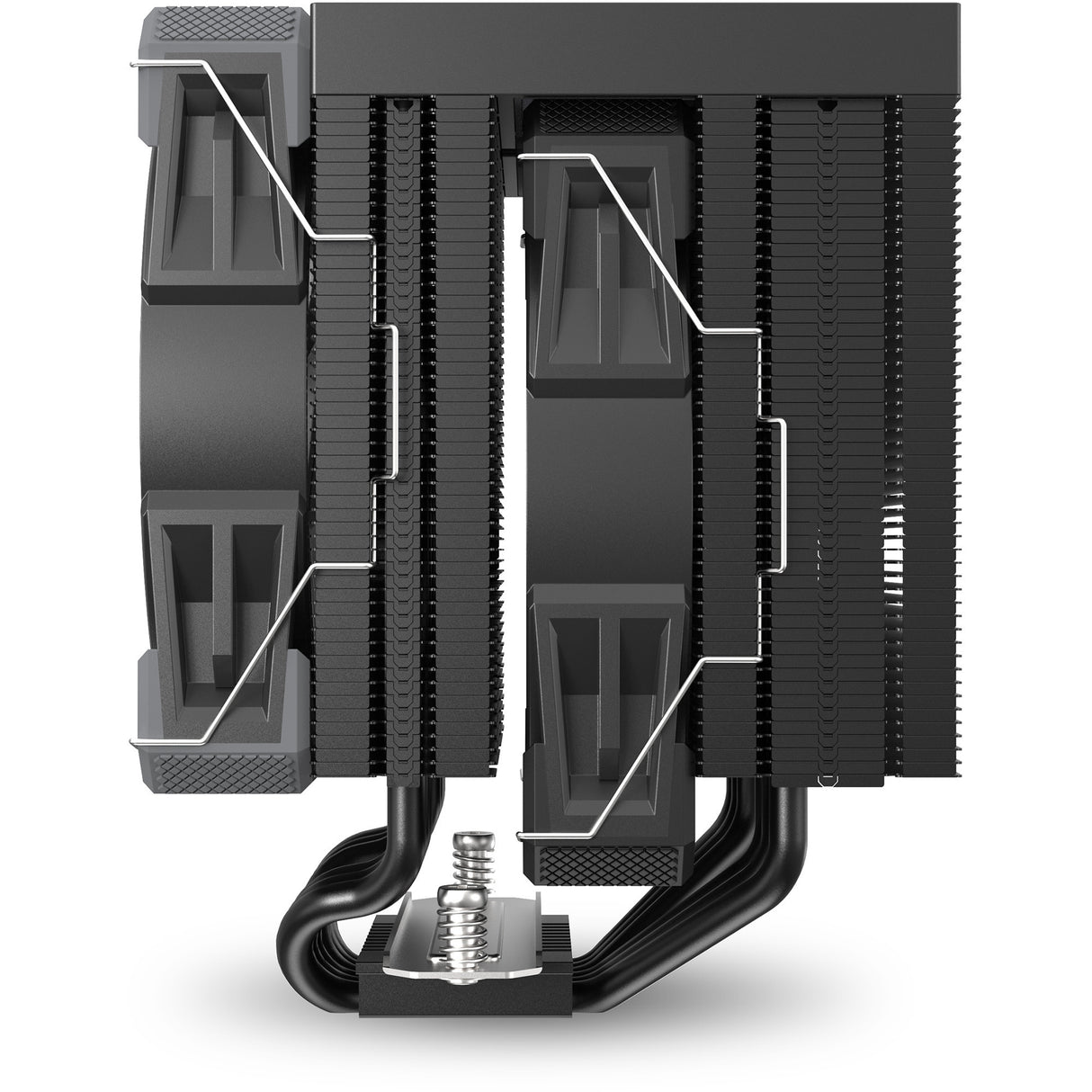 Sharkoon a60 rgb cpu-koeler (zwart, 4-pins pwm fan-connector)