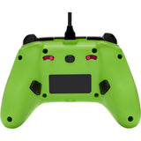 Powera advantage controller met kabel voor de xbox series x|s - fortnite: glow (neongroen, xbox series x|s, xbox one, pc)