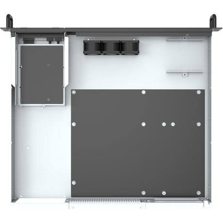 Silverstone rm100 1u rackmount, rack, serverbehuizing