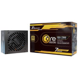 Seasonic core gx-750-v2 atx3.1 modulaire 750 watt voeding (zwart, 1x 12v-2x6, 2x pcie)