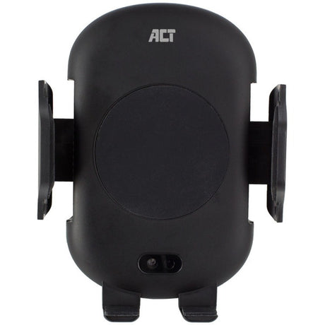 Act connectivity automatische smartphone autohouder met draadloze snellaadfunctie (zwart)