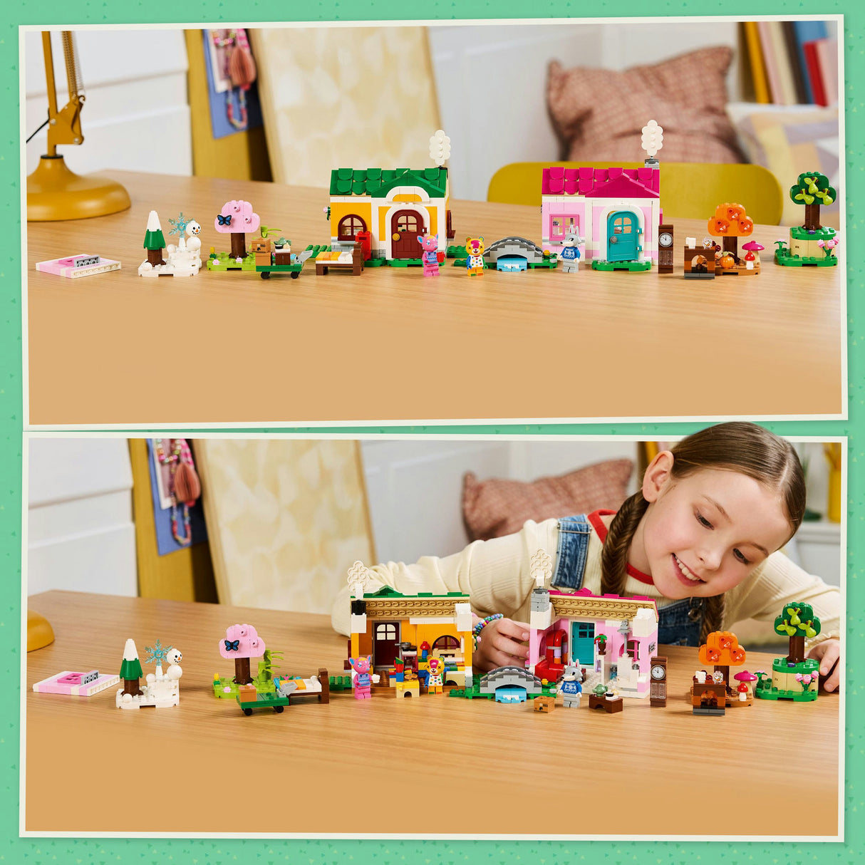 Lego ® animal crossing™ creatieve huizen: seizoenenlang plezier - 77057
