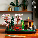 Lego icons rustgevende tuin botanisch mindfulness bouwpakket voor volwassenen - 10315