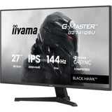 Iiyama g-master black hawk g2741qsu-b1 27 gaming monitor (zwart, hdmi, displayport, 2x usb-a, usb-b, 144 hz)